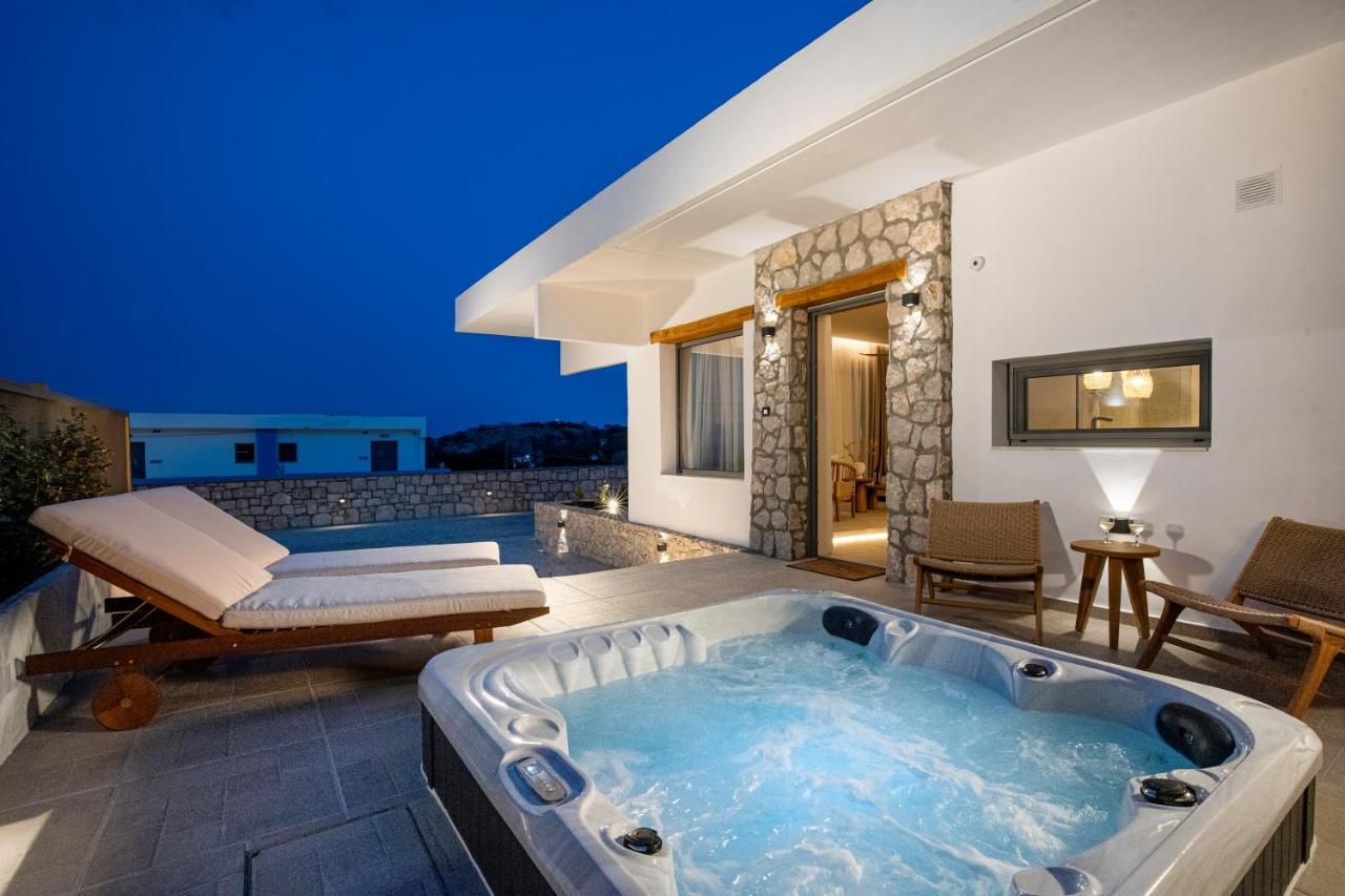 Lithos Luxury Villa Archangelos  Zewnętrze zdjęcie