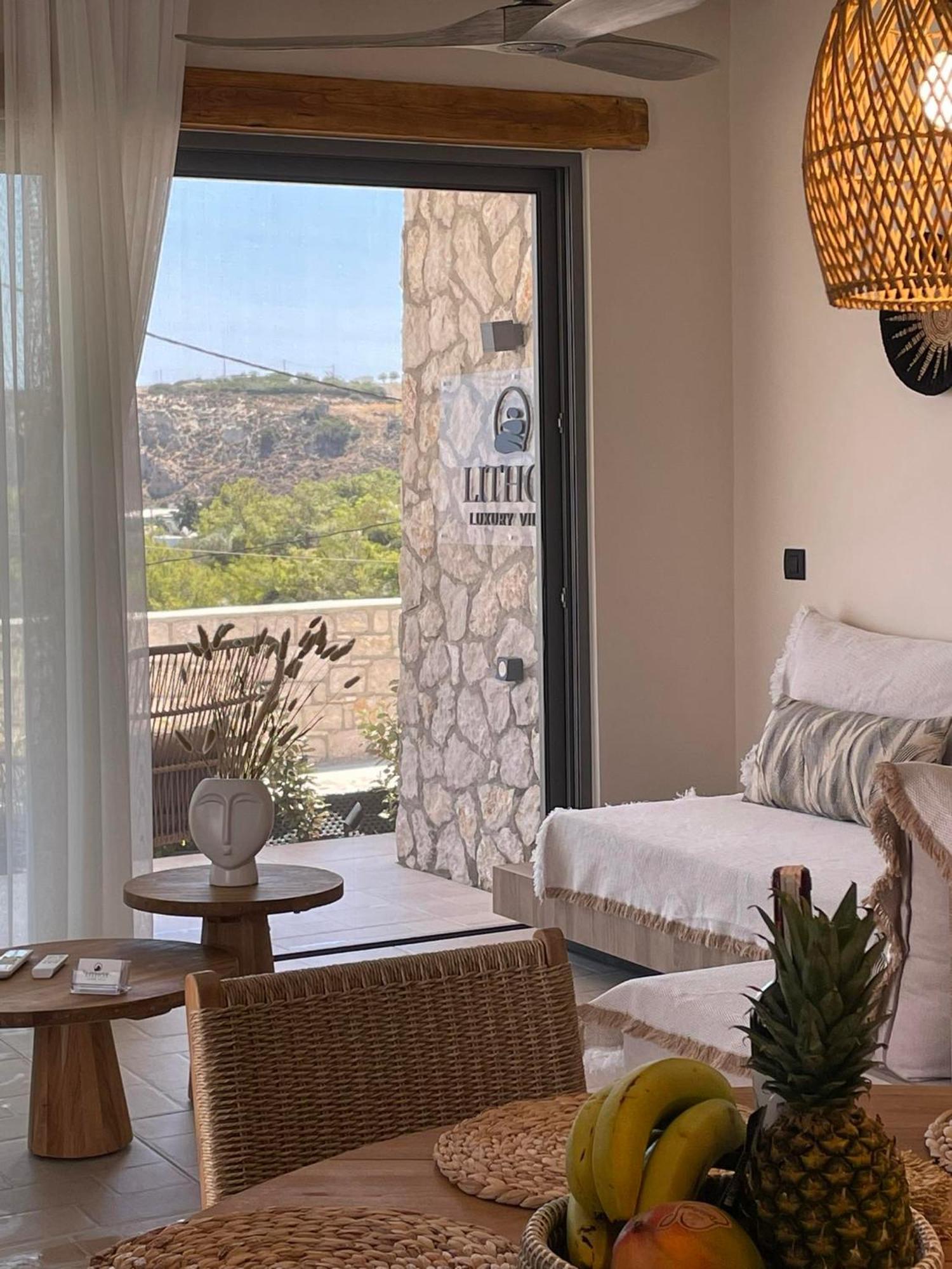 Lithos Luxury Villa Archangelos  Zewnętrze zdjęcie
