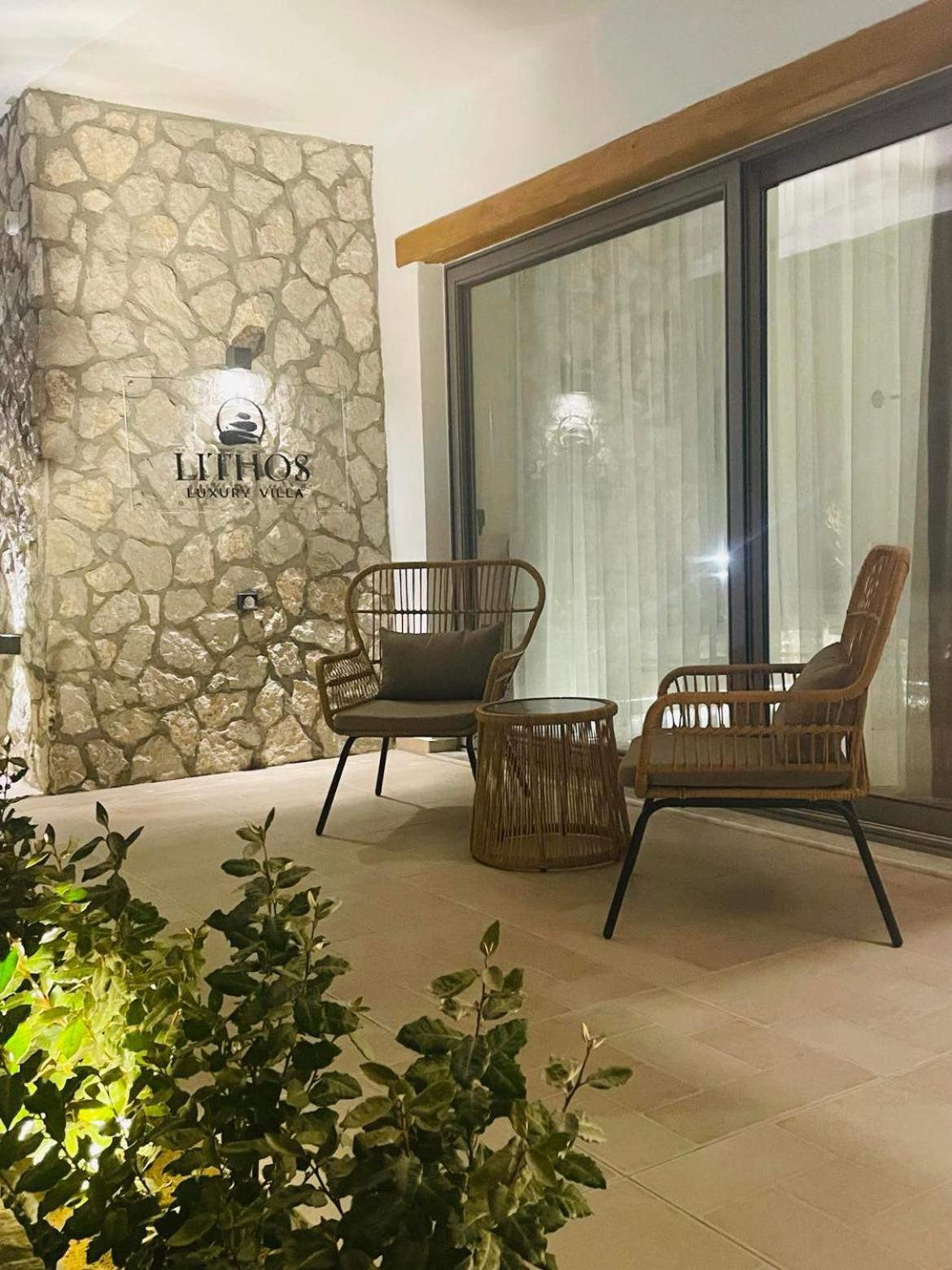 Lithos Luxury Villa Archangelos  Zewnętrze zdjęcie