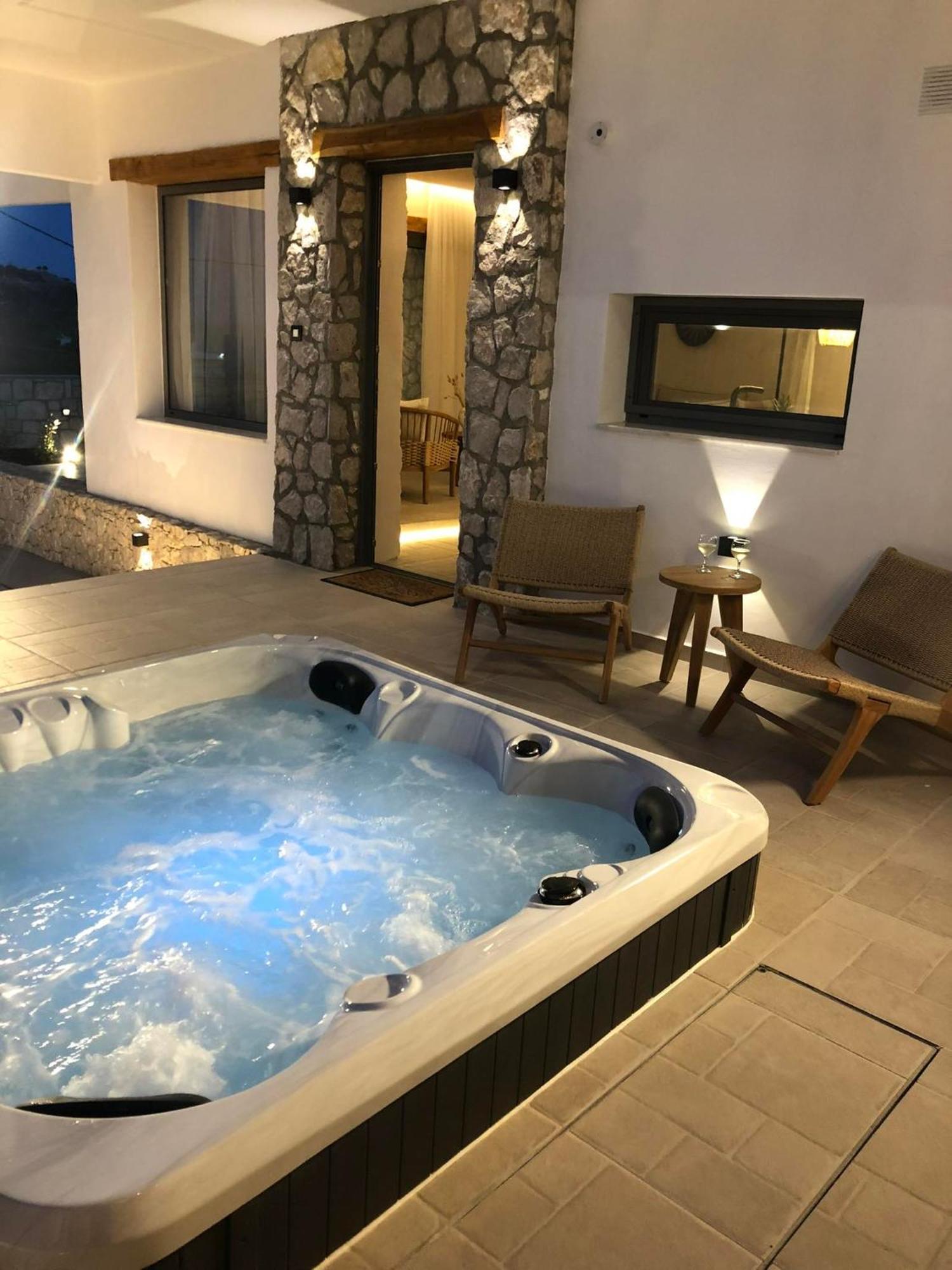 Lithos Luxury Villa Archangelos  Zewnętrze zdjęcie