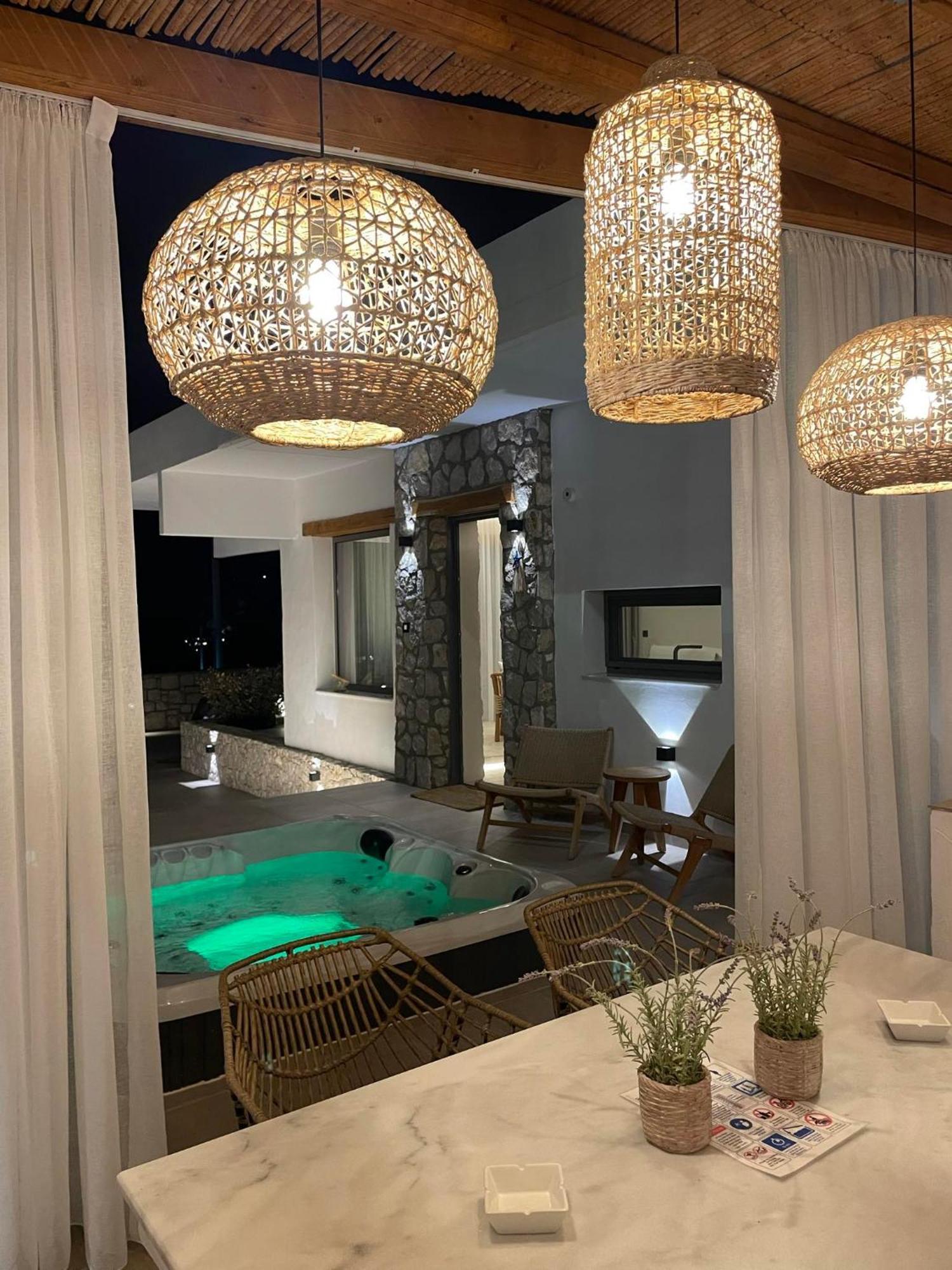 Lithos Luxury Villa Archangelos  Zewnętrze zdjęcie
